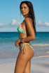 Luli Fama Carribean Fantasy Crystallized Wavy Triangle Top